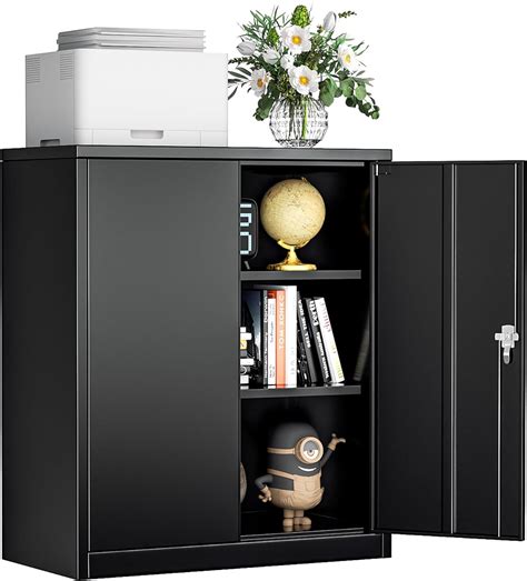 double computer storage cabinet steel|intergreat metal storage cabinet.